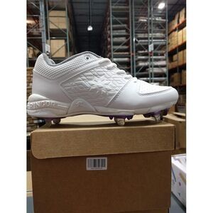 RIP-IT Women's Diamond Metal Softball Cleats - White - Size: 7